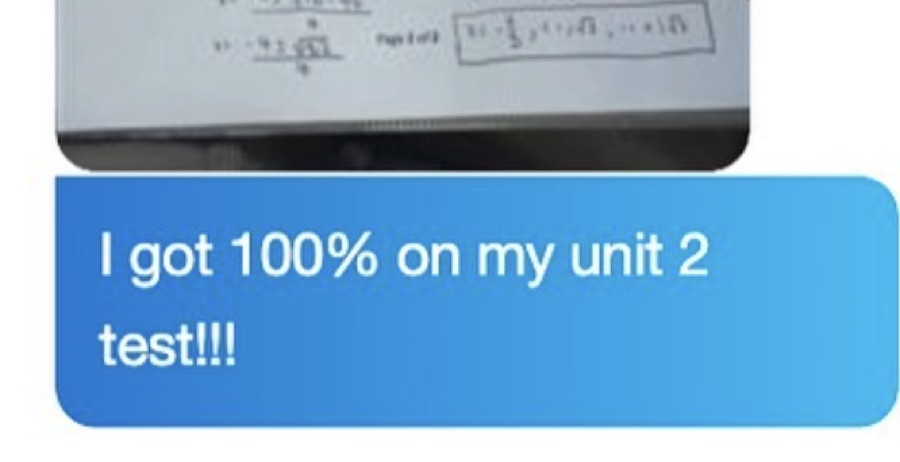 Student — 100% on unit test